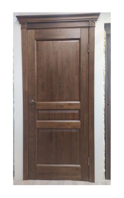 Pušies masyvo durys VALENSIJA, 800, antikinis riešutas, DEŠININĖS