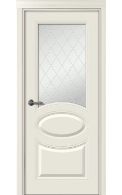 ELINA GLASS dažytos emale MDF skydinės durys