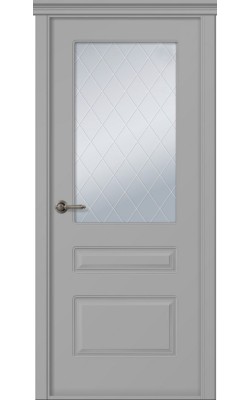 ROYALTY GLASS dažytos emale MDF skydinės durys