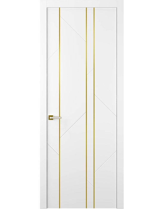 FLEX 1 GOLD dažytos emale MDF skydinės durys