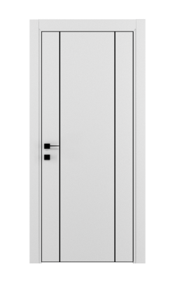 ALU 3 dažytos emale MDF skydinės durys