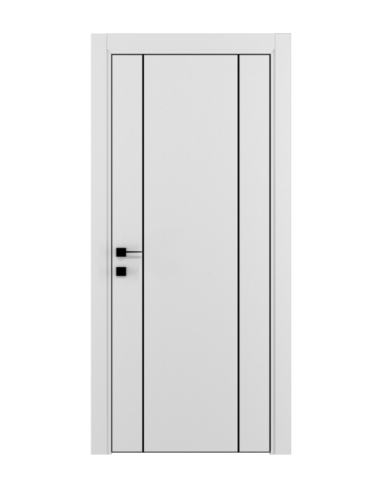 ALU 3 dažytos emale MDF skydinės durys