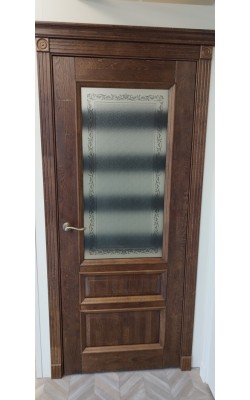Ąžuolo masyvo durys Aristokrat 2 , antikinis riešutas, 800, dešininės