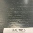 Antracitas RAL 7016 