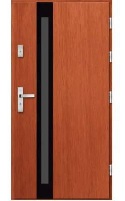 DPI-81 ąžuolinės šiltos lauko durys