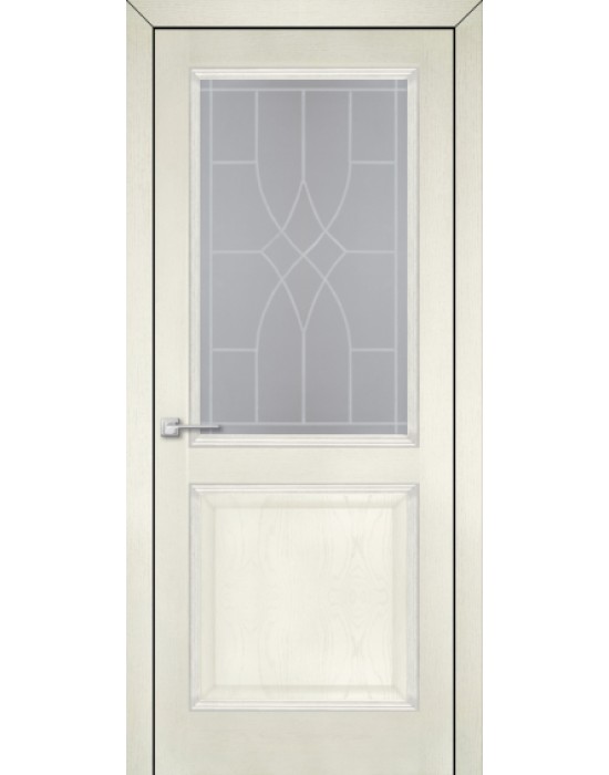 MELITA GLASS klasikinės faneruotos ąžuolu durys
