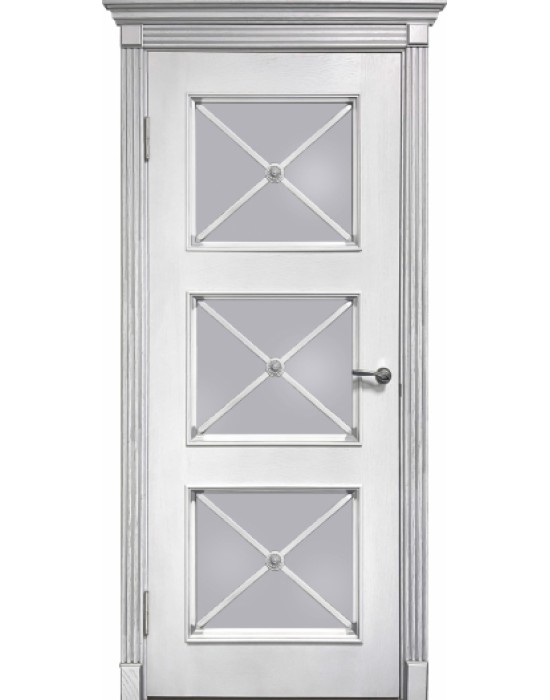 OLIVIA GLASS klasikinės faneruotos ąžuolu durys