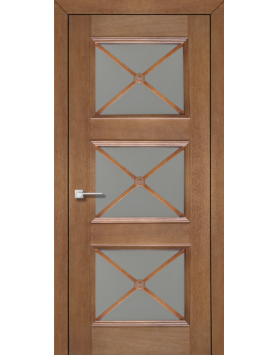 OLIVIA GLASS klasikinės faneruotos ąžuolu durys
