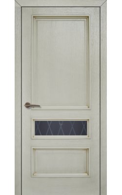 TIFANI GLASS 0 klasikinės faneruotos ąžuolu durys