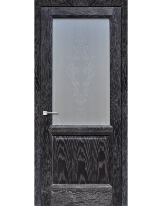 VIOLA GLASS klasikinės faneruotos ąžuolu durys